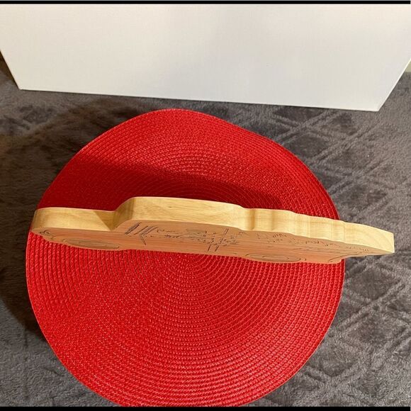 Disney Mickey Mouse Christmas wooden serving board NWT - Picture 6 of 9